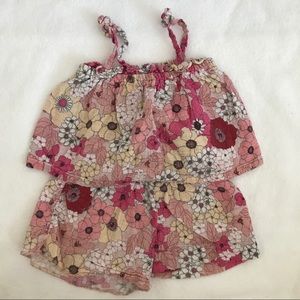 ZARA BABY FLORAL Set up 12-18M